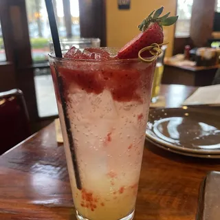 Strawberry Citrus Sparkling Refresher