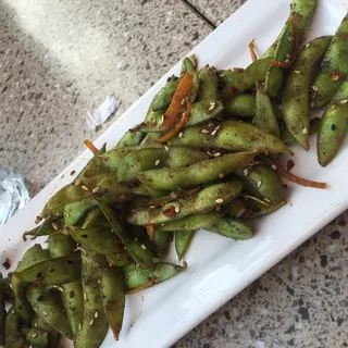 Togarashi Edamame Beans