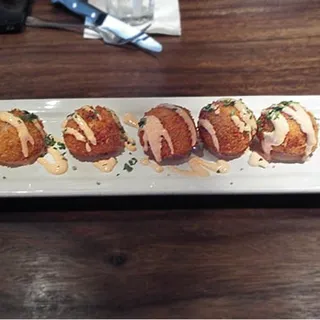 Loaded Potato Hush Puppies