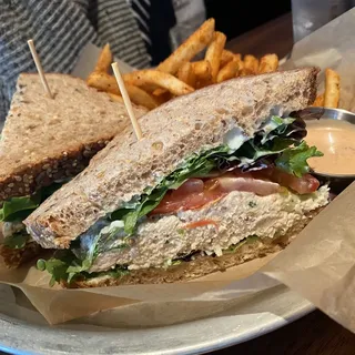 Walnut Chicken Salad Sandwich