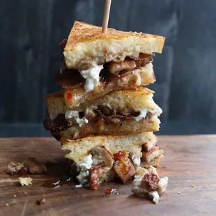 Pig Candy Grilled Cheese (Happy Hour)