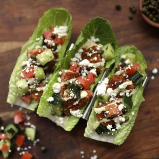 Jackfruit Falafel Tacos (Happy Hour)