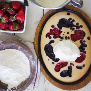 Wild Huckleberry Pancake