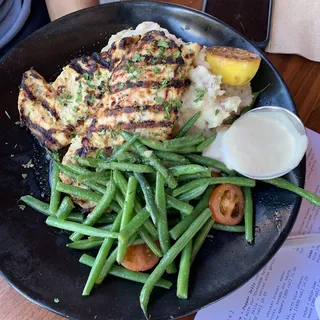 Grilled Lemon Chicken Meal