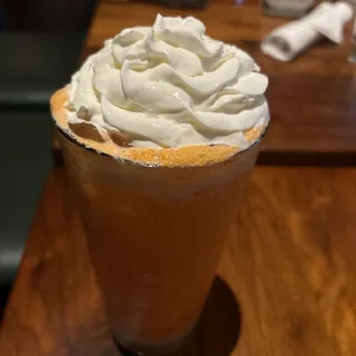 Orange Fanta Vanilla Bean Cream Twisted Soda