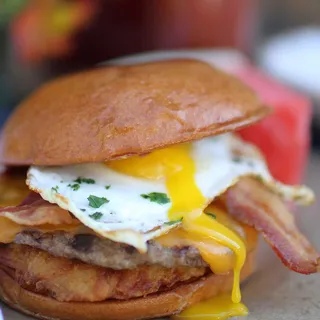 Breakfast Burger*