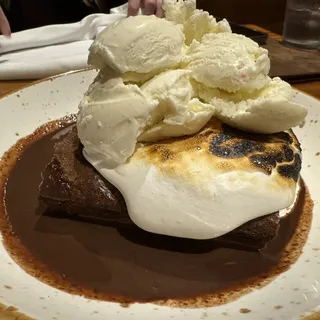 S'more Brownie Sundae