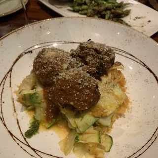 Spaghetti Squash Beetballs