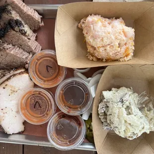 Bbq Plate and sides