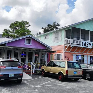several cars parked in a parking lot