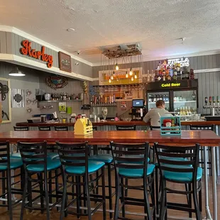 A clean and inviting Bar