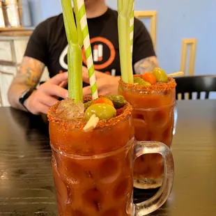 Classic Bloody Mary is vegan-friendly