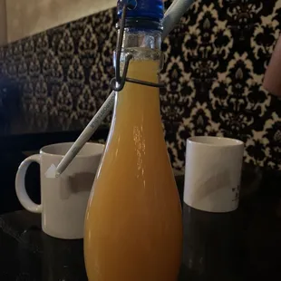 Fresh squeezed orange juice