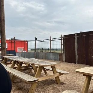 Outdoor play area and vista view