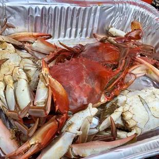 3 blue crabs for $15 plus 1 bonus crab