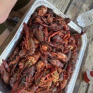 4lbs of crawfish