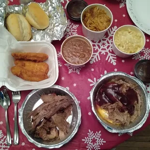 Bbq dinner for two take out