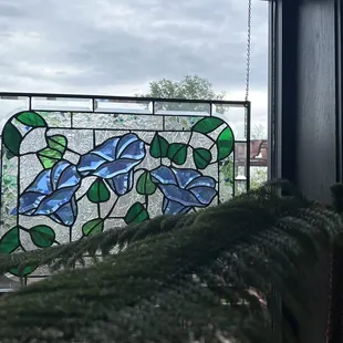 outside