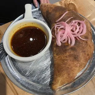 Birria Calzone