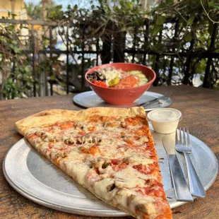 Slice Pizza Greek Salad