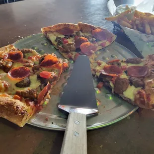 12&quot; of goodness - omnivore pizza.