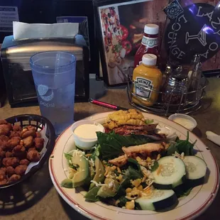 Corn off the Cobb salad...I highly recommend this one!