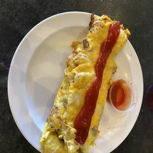 Saturday brunch omelette