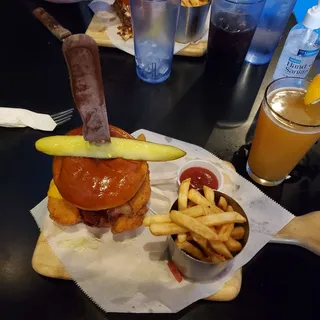 The Cluckinator Sandwich