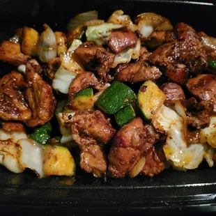 Kung Pao Chicken. No peanuts