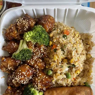 chicken wings and fried chicken, food