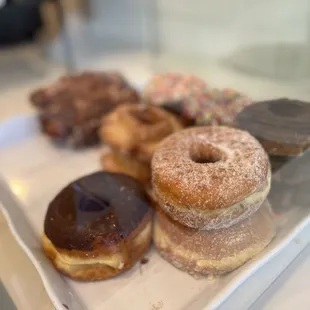 a variety of doughnuts