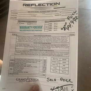 Lazy days would want you to pay for this unit over $53k more like $57k