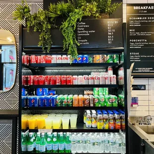 Lemonade, S. Pellegrino Water, Cold Brew