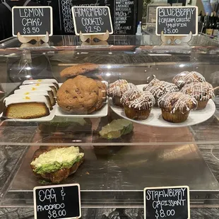 LB Cafe Baked Goods &amp; Stuffed Croissants 6/2024.