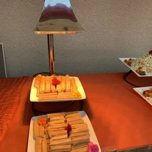 Stuffed churros with Bavarian cream