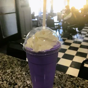 cotton candy shake