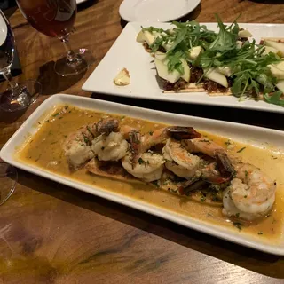 SAUTÉED WHITE GULF PRAWNS