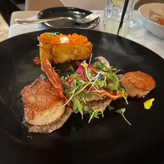 SEARED HOKKAIDO SCALLOPS