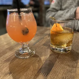 Very Berry Refresher &amp; Traditional Old Fashioned!