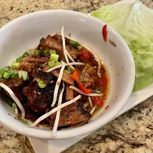 Bahn Mi Lettuce Wraps