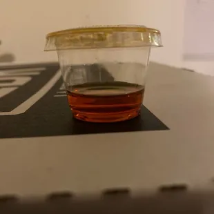 This is what you get with a large pizza .... ..... seriously