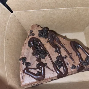 Chocolate cheesecake