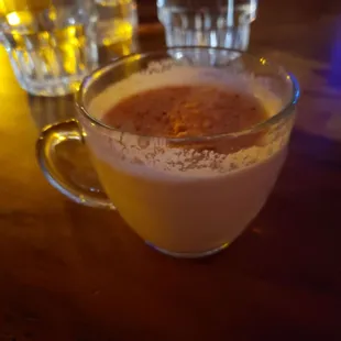 Strawberry Shortcake Eggnog