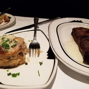 Filet and Truffle Dauphinois Potatoes