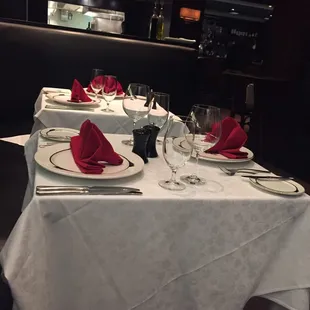 Nice intimate setting