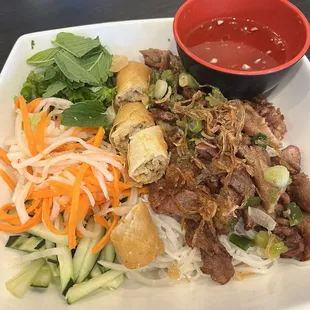 51. Bun Thit Nuong, Cha Gio