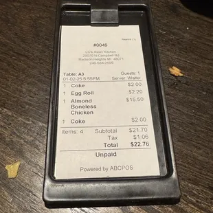 The damage