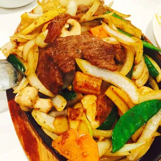 Beef with Ginger & Green Onion
