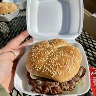 911 Burger Sandwich