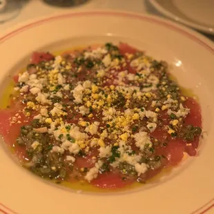 Tuna Carpaccio